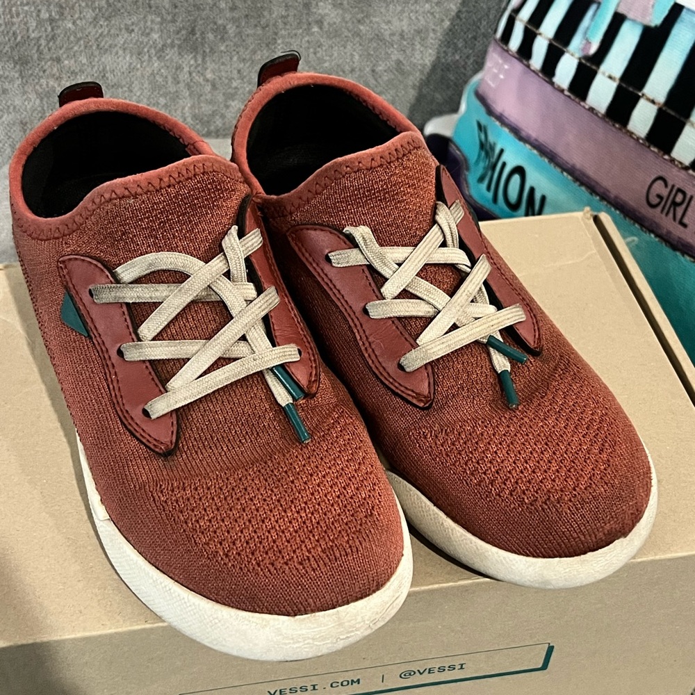 2 for $35. Preloved Vessi Kids Weekend Shoes Sz J3
